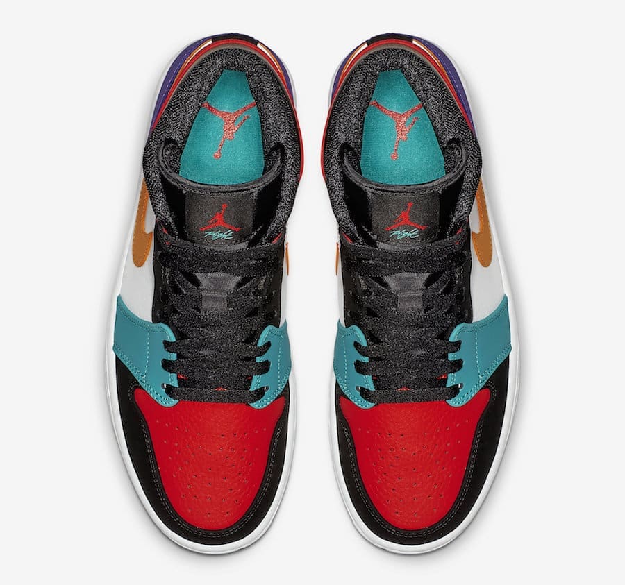 Jordan 1 Retro Mid Bred Multi-color