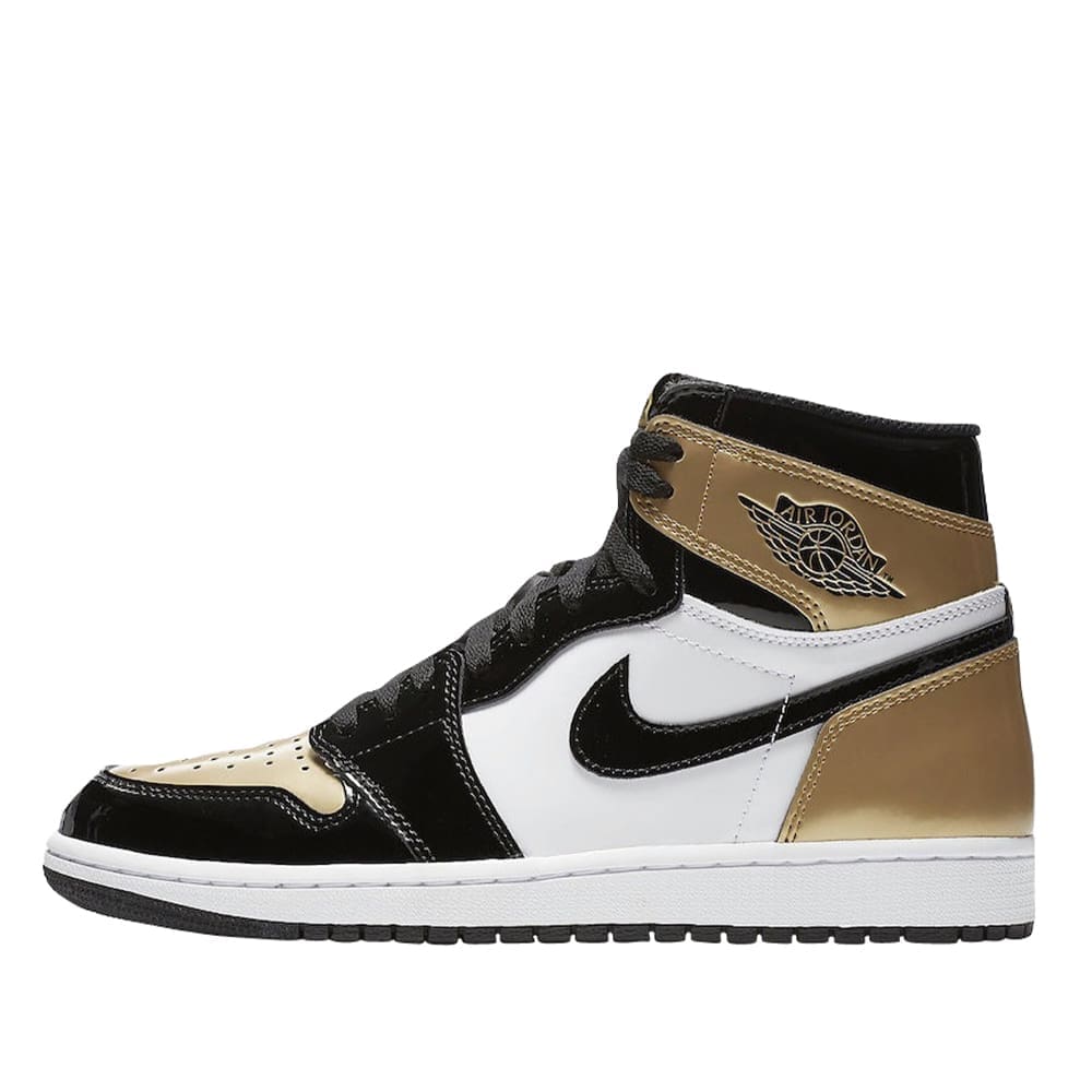 Jordan 1 Retro High NRG Patent Gold Toe