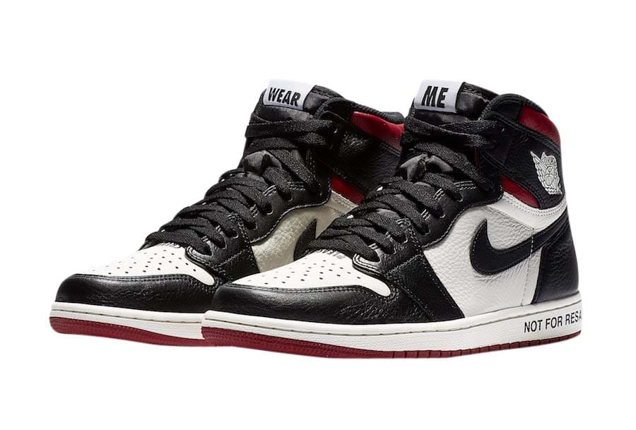 Jordan 1 Retro High “Not for Resale” Varsity Red