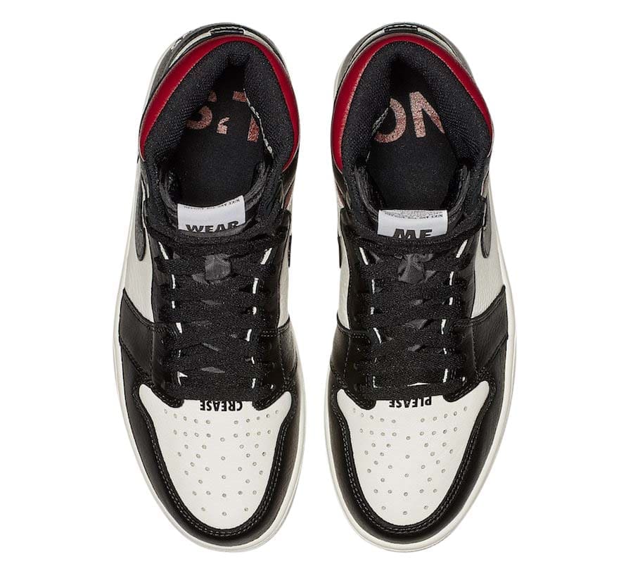 Jordan 1 Retro High “Not for Resale” Varsity Red