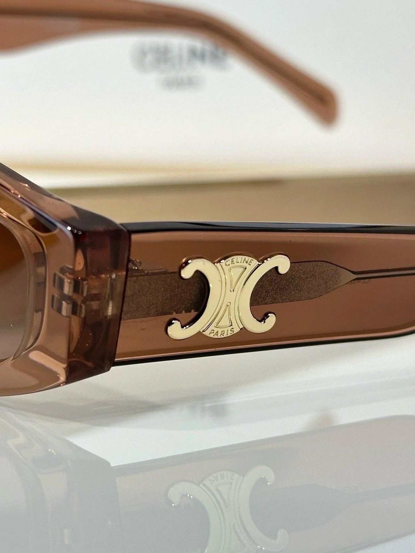 CELINE Eyewear 40269U Triomphe cat-eye Women&