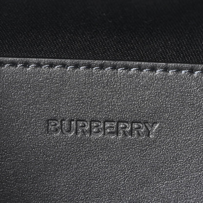 Charcoal Check Calfskin Sonny Bum Bag Charcoal