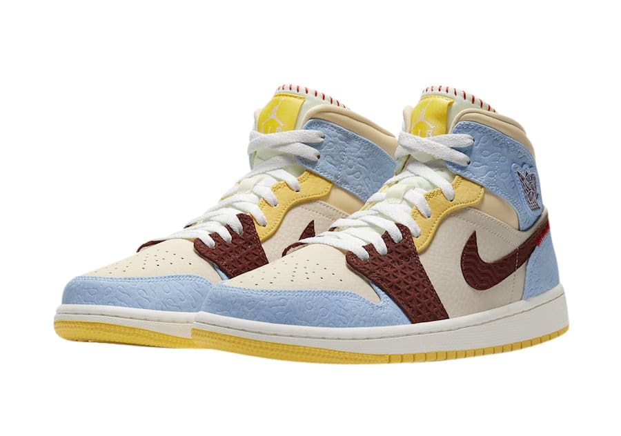 Jordan 1 Retro Mid Fearless X Maison Chateau Secondary image