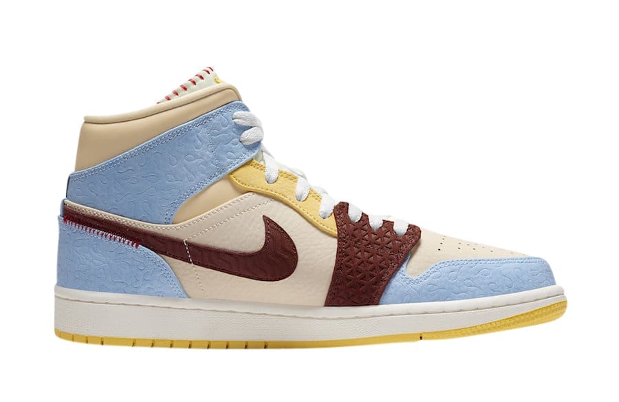 Jordan 1 Retro Mid Fearless X Maison Chateau