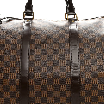 Damier Ebene Keepall Bandouliere 55