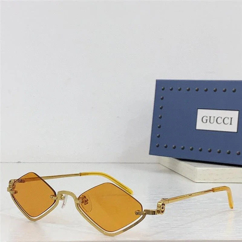 Gucci Geometric Frame GG 1604 S-004 Women's Sunglasses ✨