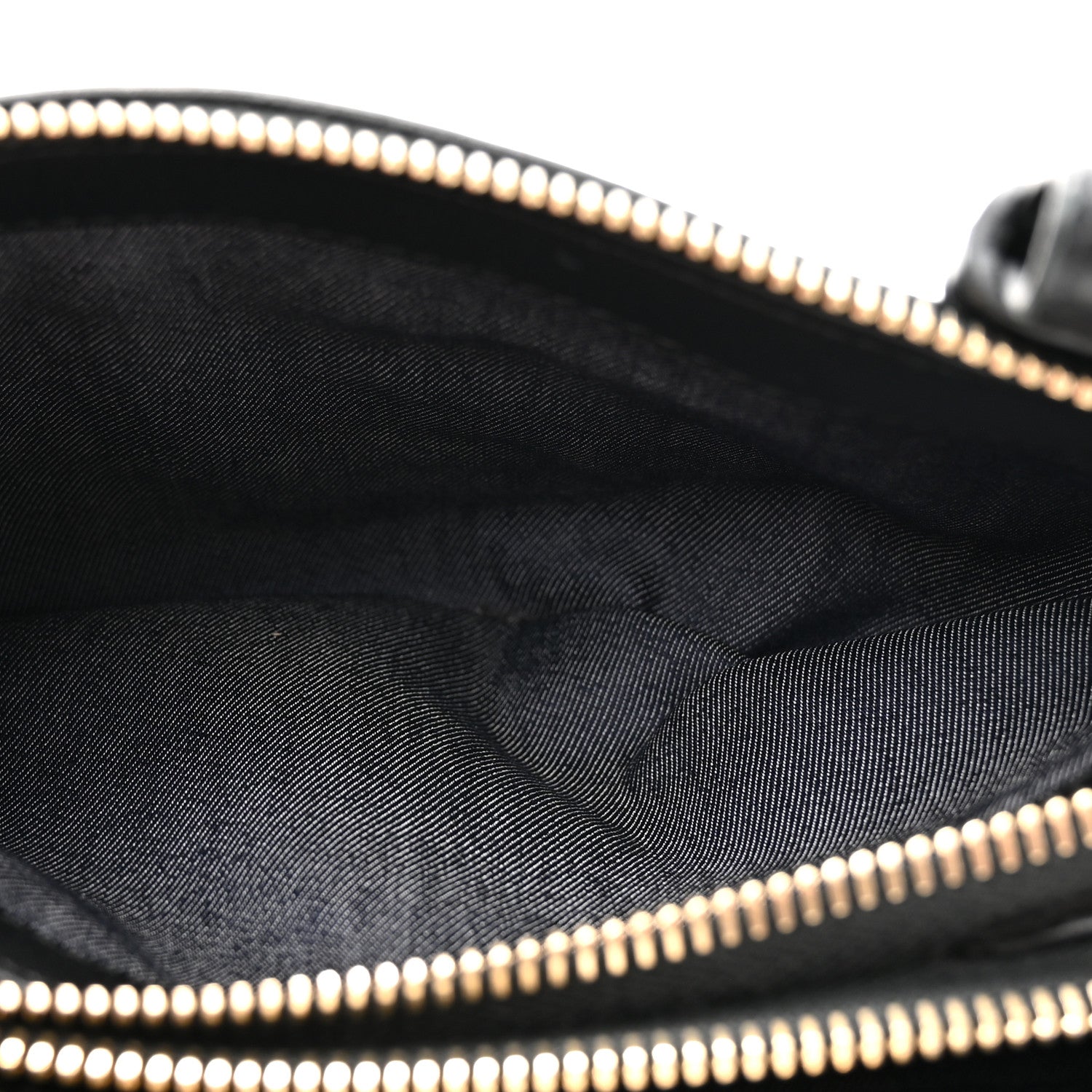 Lambskin CC Mania Waist Belt Bag Black