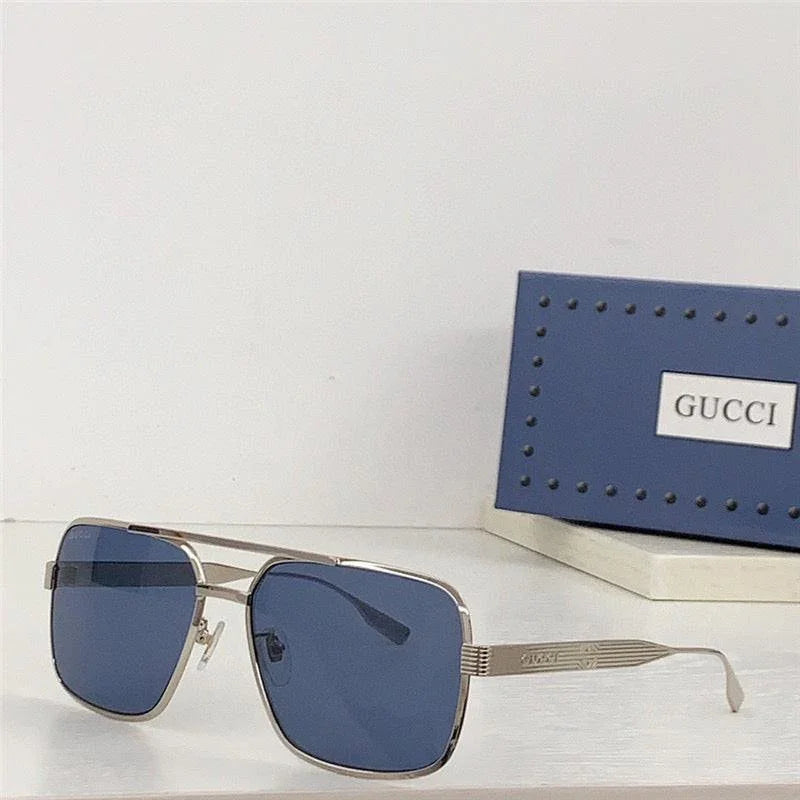 New Season Gucci 1512S Eyewear Rectangle frame Sunglasses  ✨