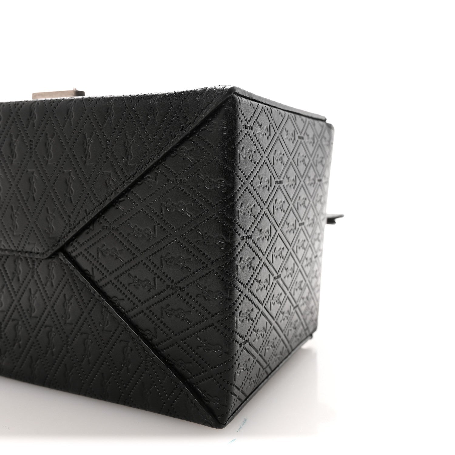 Calfskin Monogram Take Away Box Black