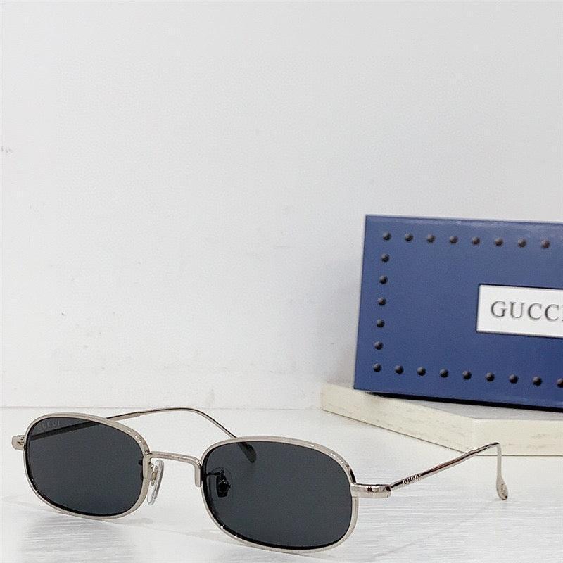 GUCCI Rectangular Frame 2024 in metal frame New Season GG1648S Sunglasses  ✨