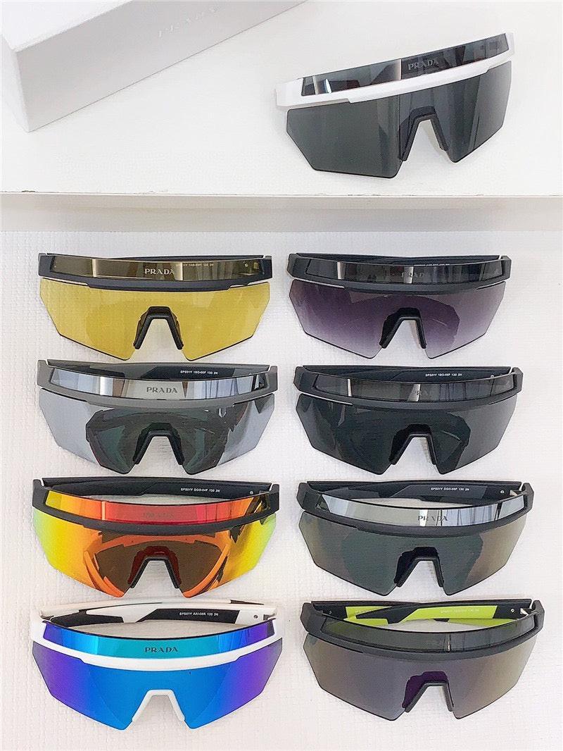 PRADA 59mm Shield Sunglasses Prada Linea Rossa   🟥