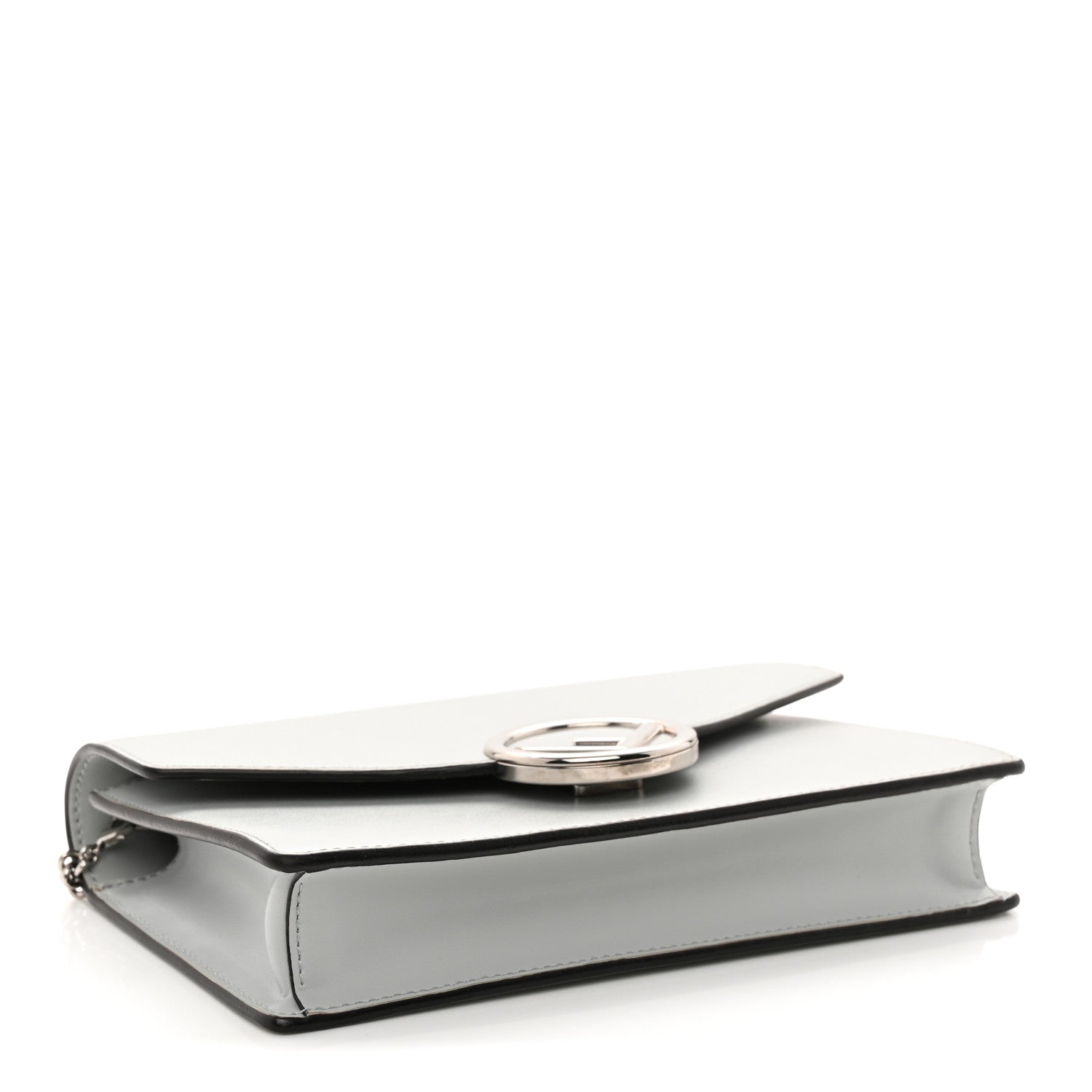 Vitello Cruise F is Fendi Medium Envelope Wallet on Chain Grigio Perla