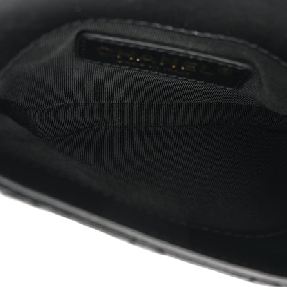Lambskin Quilted Side Packs Black