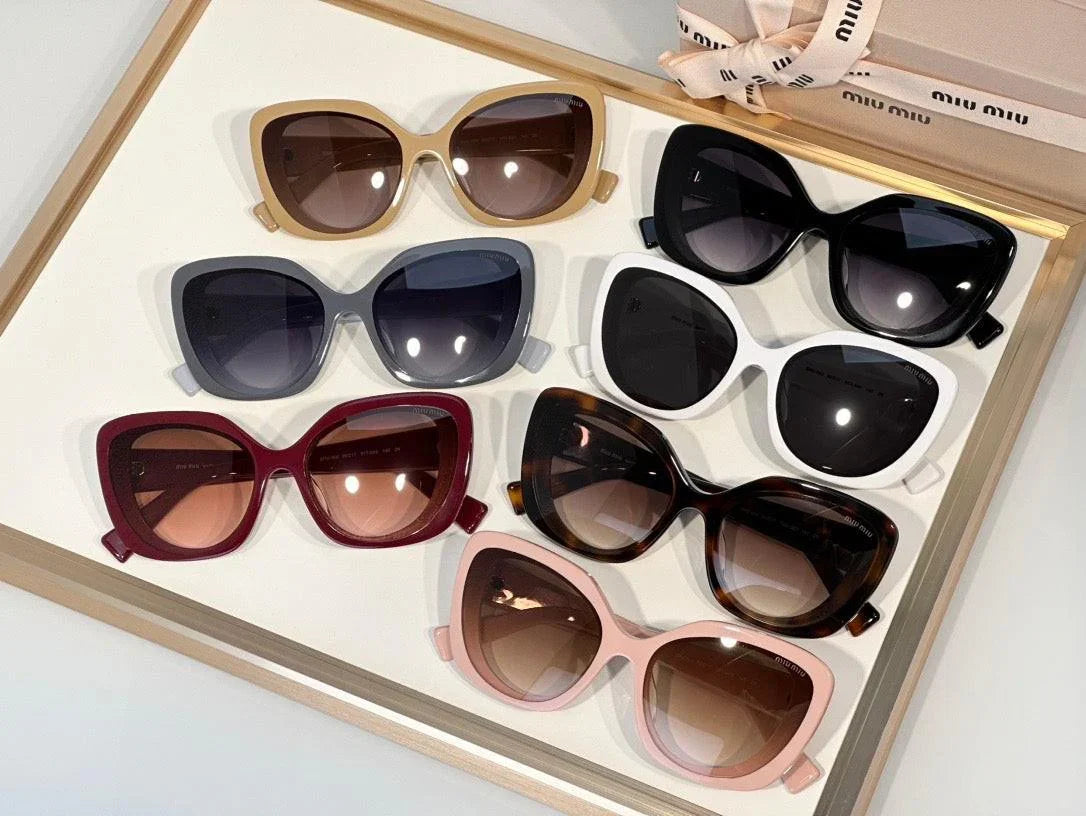 New Season Miu Miu LOGO SMU 06X Women&