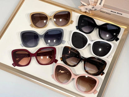 New Season Miu Miu LOGO SMU 06X Women&