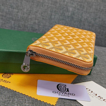 Goyard Matignon GM Zipper Wallet In Goyardine Canvas✨