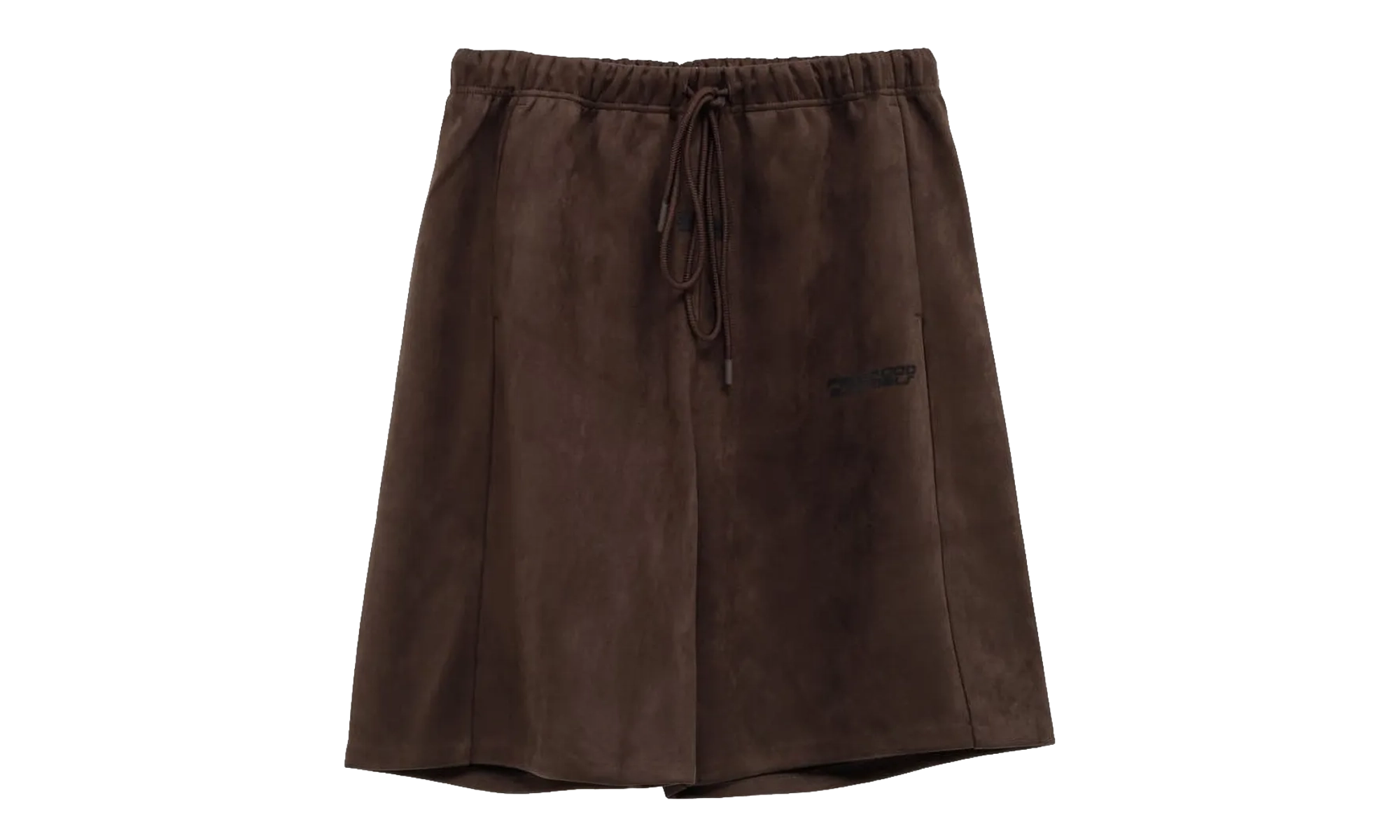 Suede Fleece Relaxed Short "Brown" 160HO254692F
