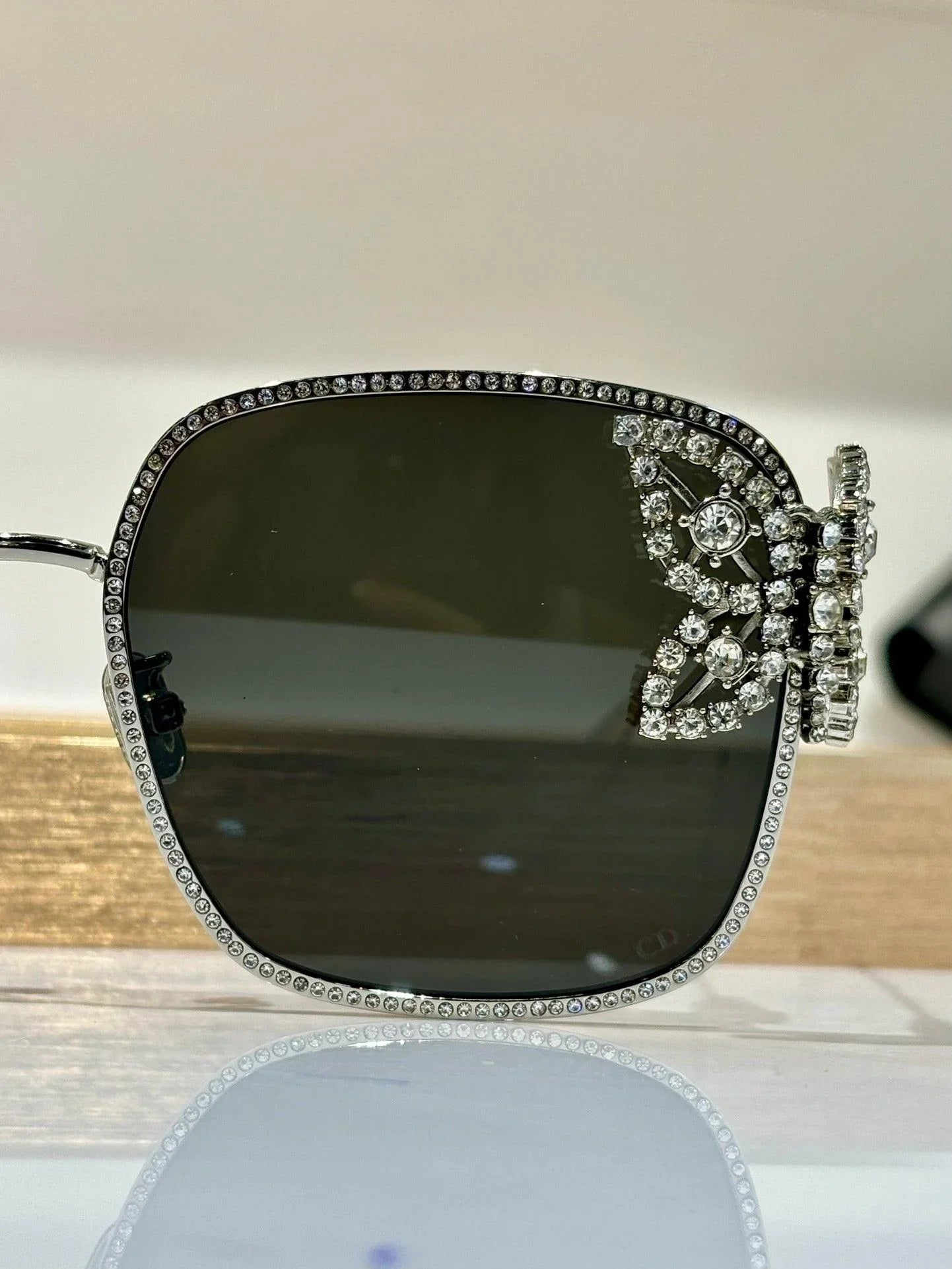 DIOR DiorFantastica S1U Square Sunglasses with Swarovski® Crystals 💎