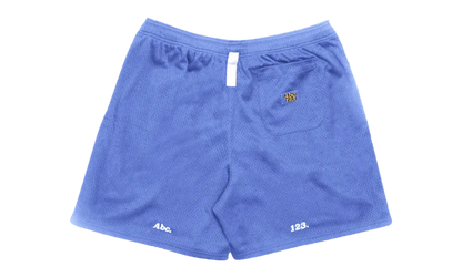 123 Mesh Shorts "Sapphire Blue" ABC003