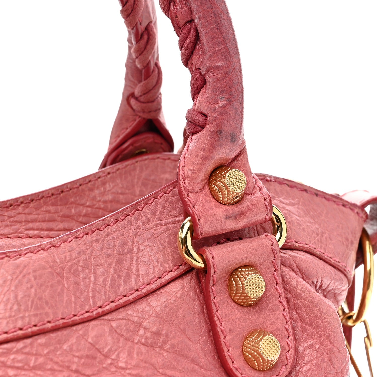 Agneau Giant 12 Gold Hardware Town Rose Bombon Raspberry