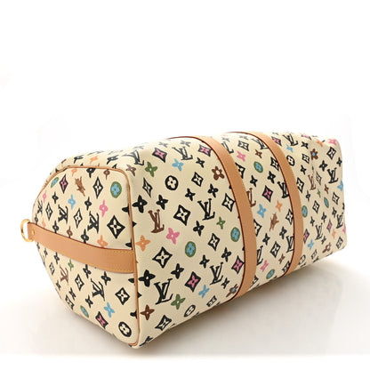 Monogram Craggy Keepall Bandouliere 45 Vanilla