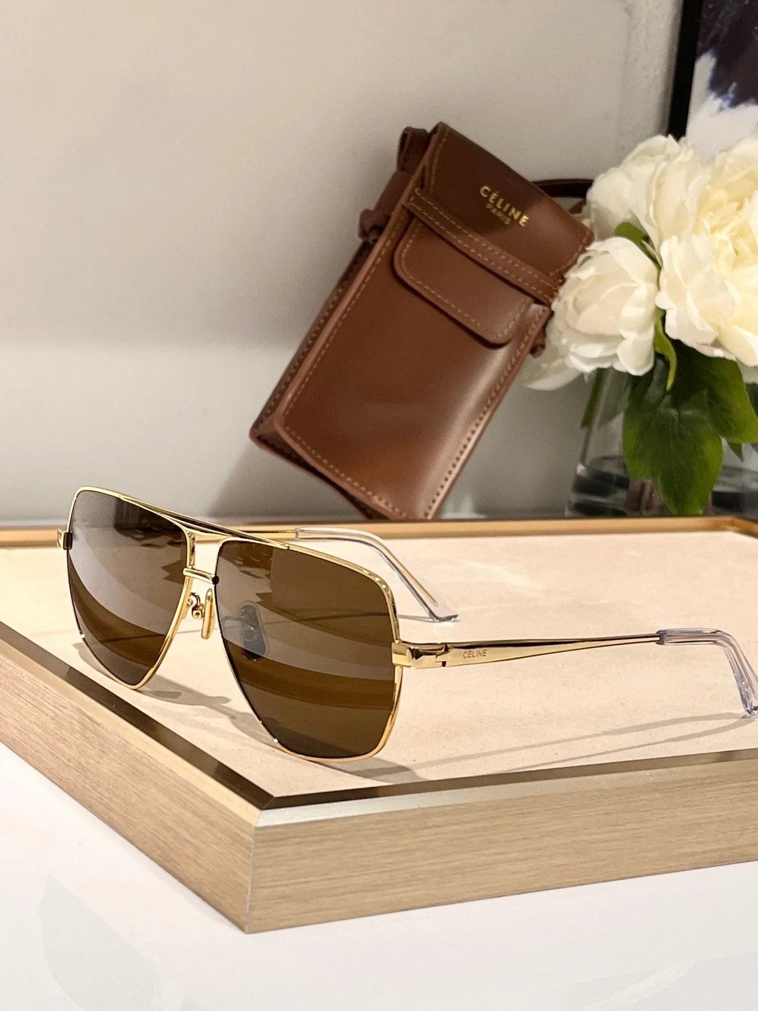 Céline Metal CL 40246U-Y  UNISEX  Sunglasses ✨