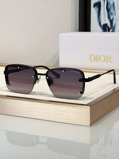 DIOR HOMME NeoDior S4U Mirrored Rectangular Sunglasses✨