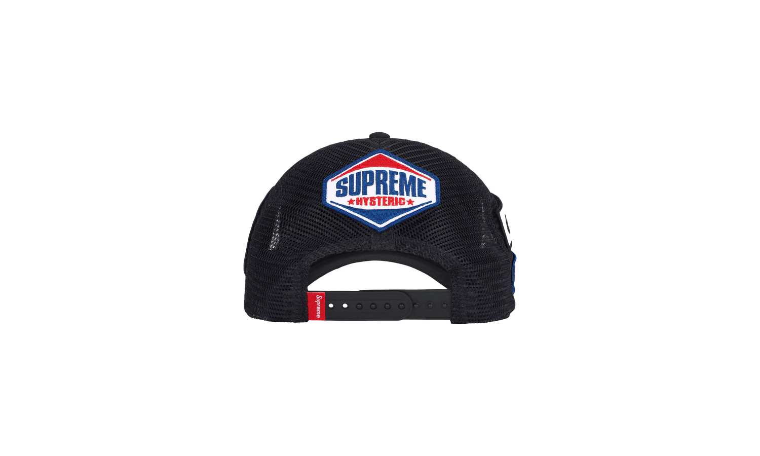 HYSTERIC GLAMOUR Vanson Leather® Mesh Back 6-Panel "Black" SU818