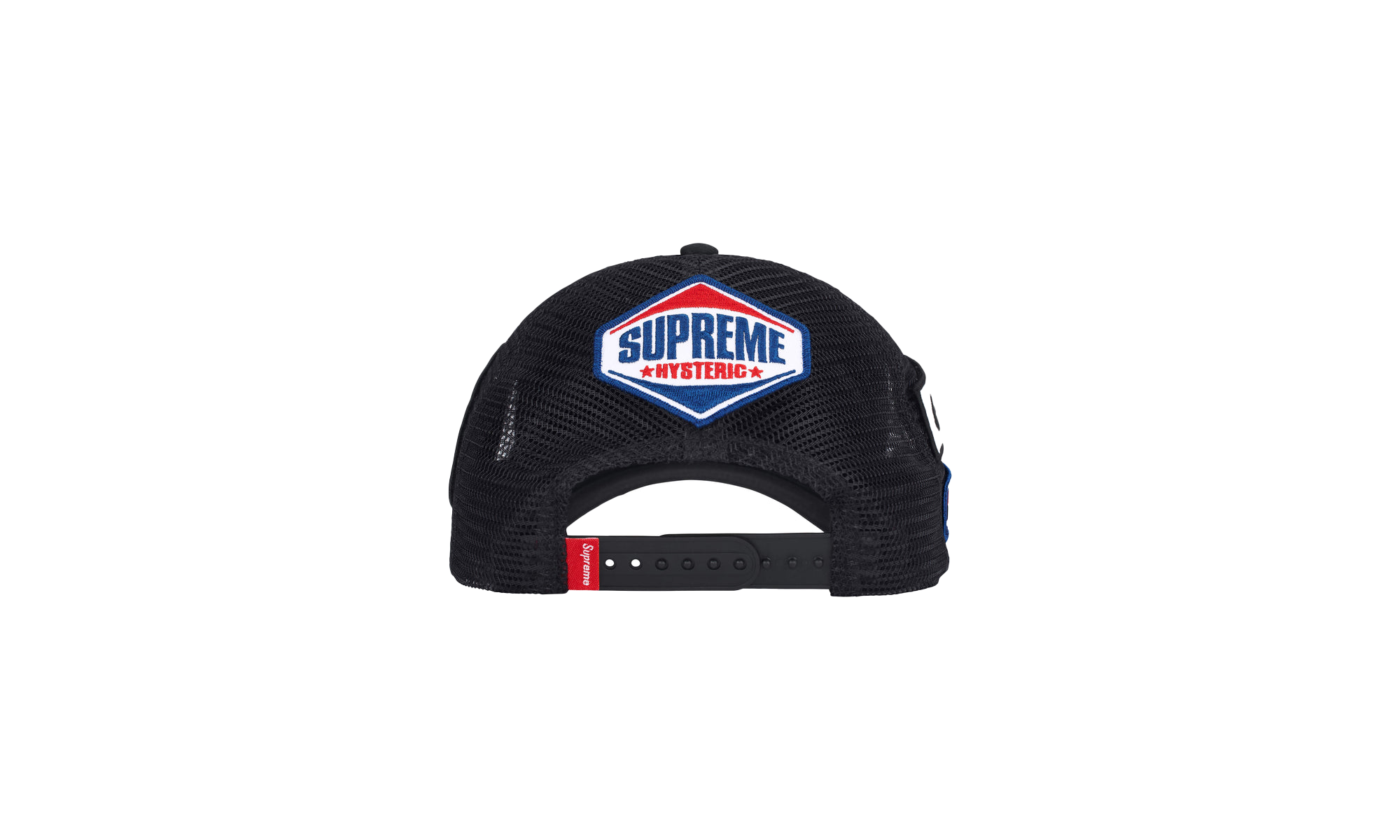 HYSTERIC GLAMOUR Vanson Leather® Mesh Back 6-Panel "Black" SU818