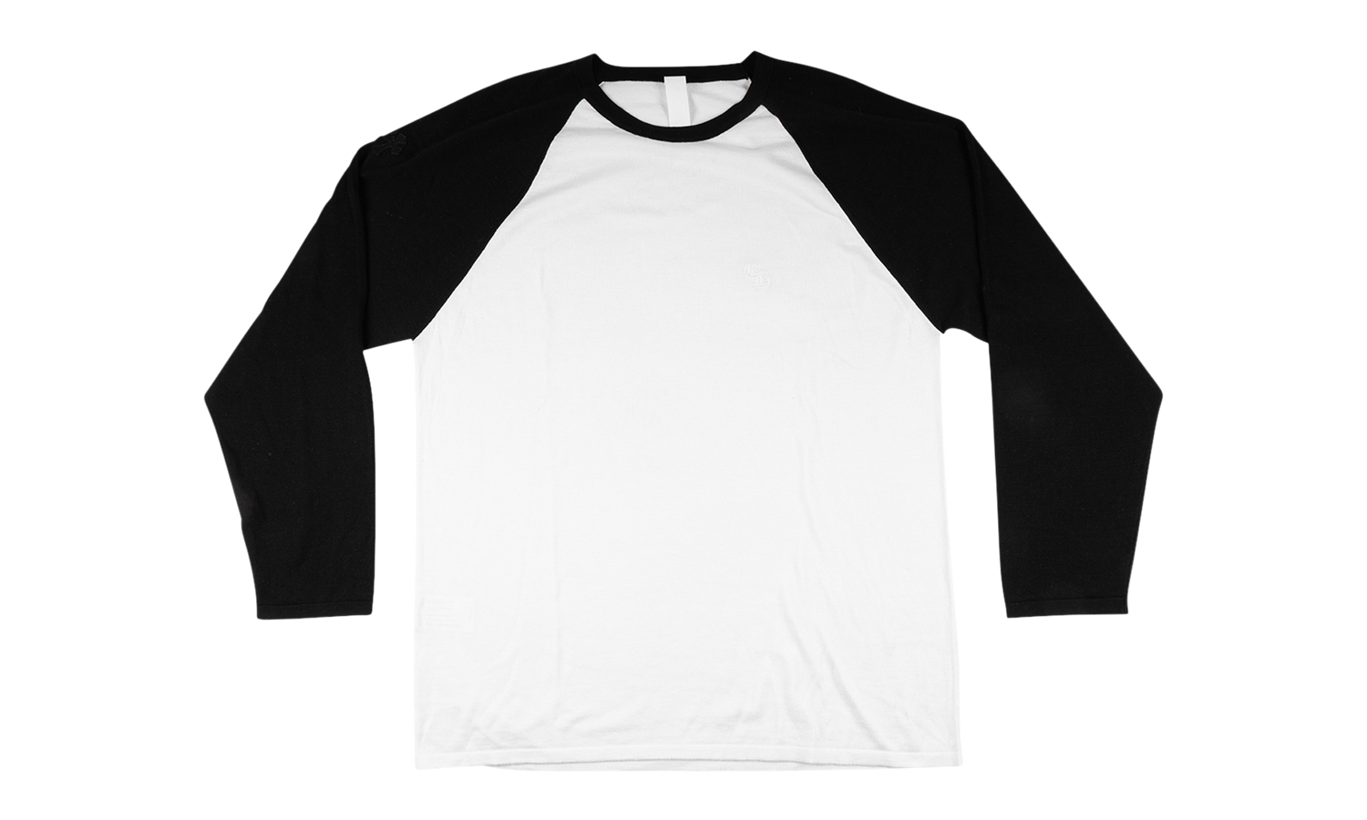 "U Mixed Emotions" 3 Cemetery Cross Patches Shirt "White / Black" CHRM1185