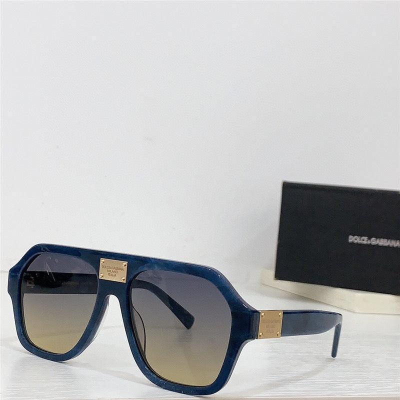 Dolce & Gabbana Eyewear pilot-frame logo-plaque Sunglasses ✨