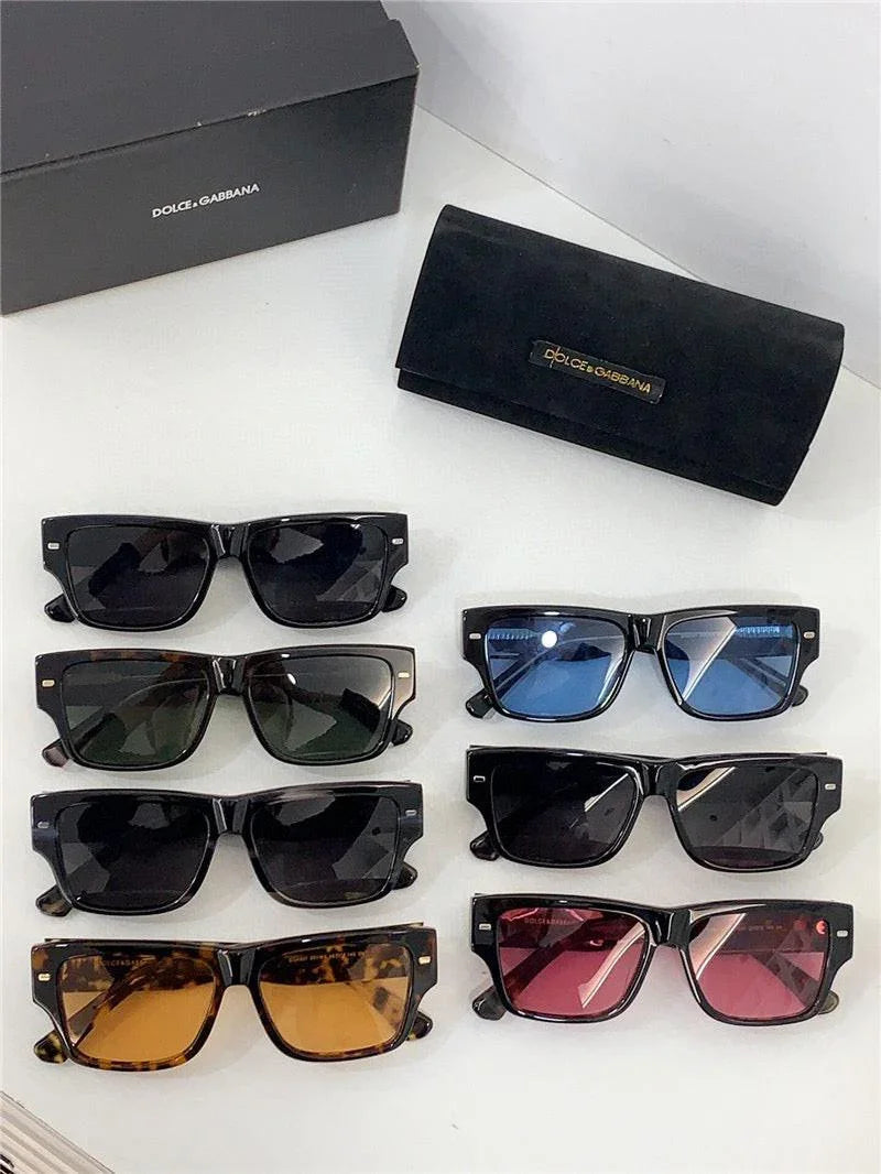 Dolce &amp; Gabbana 4451 Lusso Sartoriale rectangle-frame  Men&