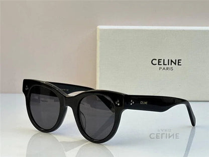 Celine BOLD 3 DOTS CL 4003 IN 01B Round Women&