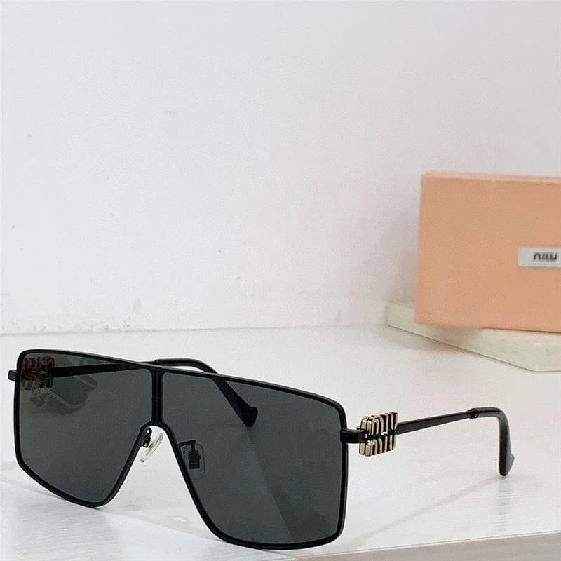 Miu Miu MU51ZS Gold-Black Frame 69mm Women's Sunglasses✨