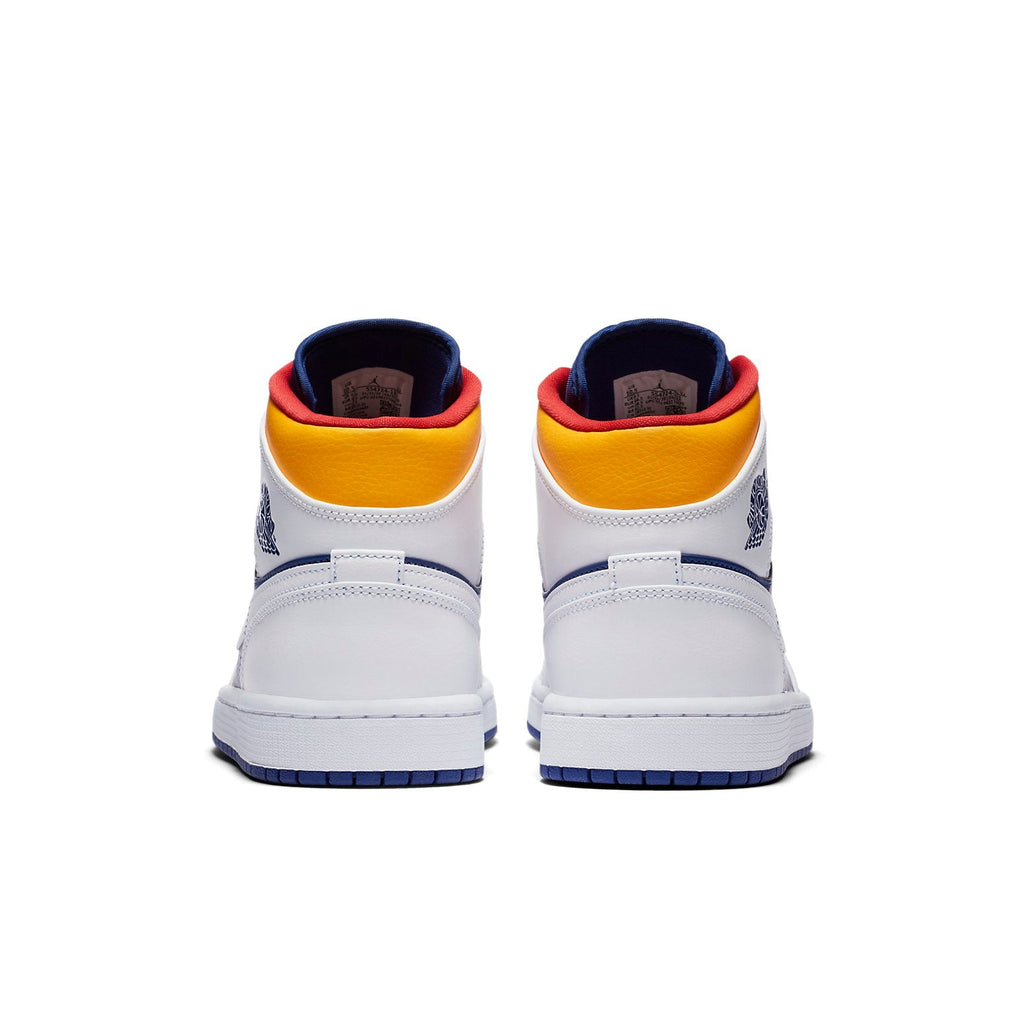 Air Jordan 1 Mid ‘White Deep Royal Blue’