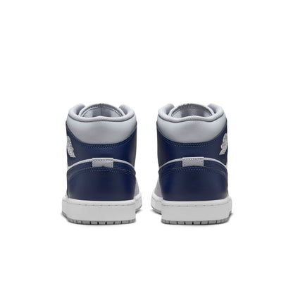 Air Jordan 1 Mid ‘Wolf Grey Midnight Navy’