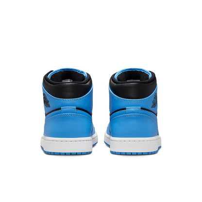 Air Jordan 1 Mid ‘University Blue Black’