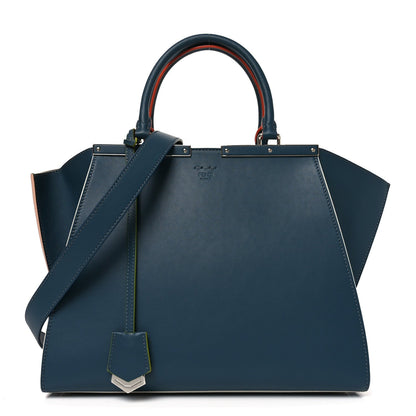 Vitello Dolce Century Petite 3Jours Tote Pavone