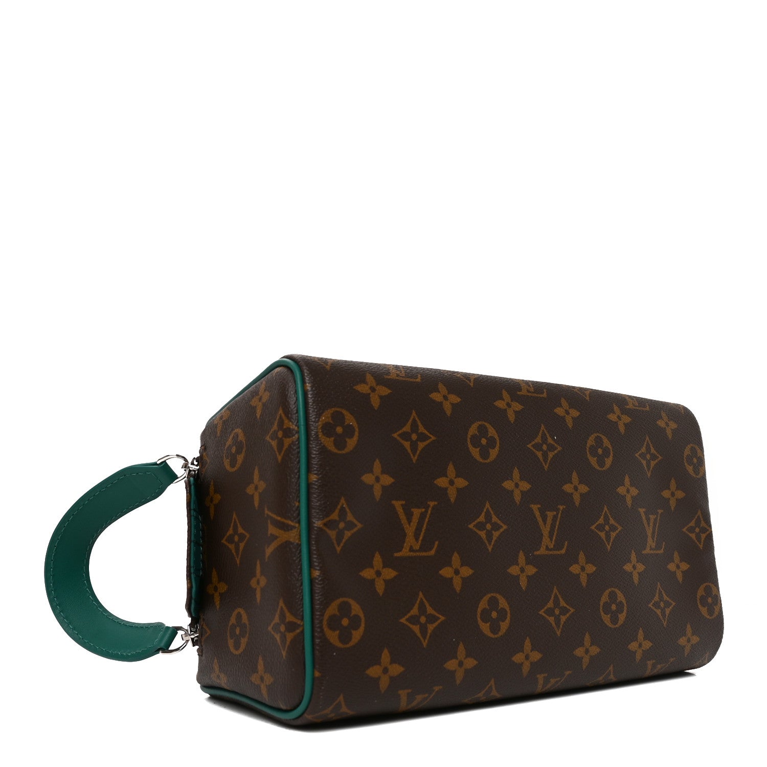 Monogram Dopp Kit Toilet Pouch Borneo Green