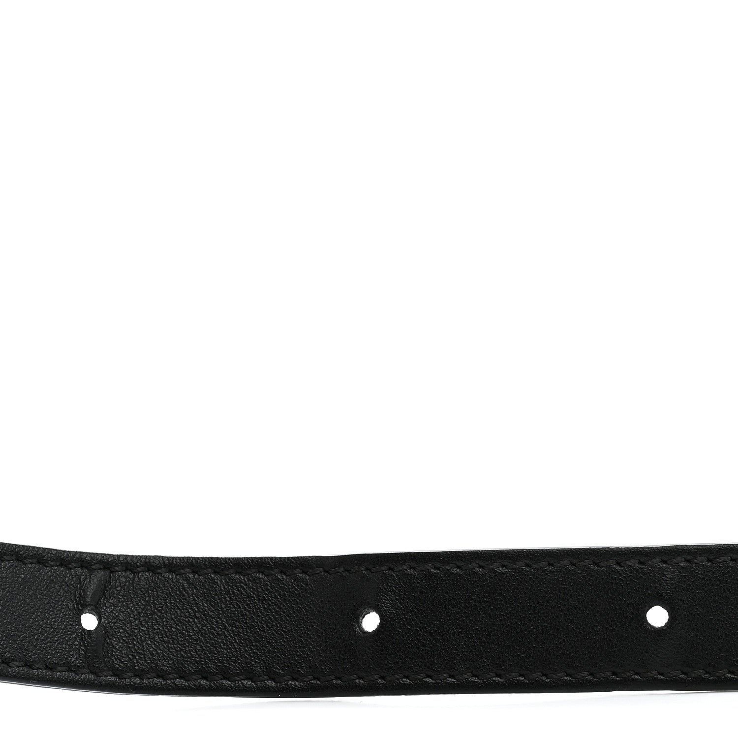 Calfskin Quilted Uniform Waist Belt Bag Black