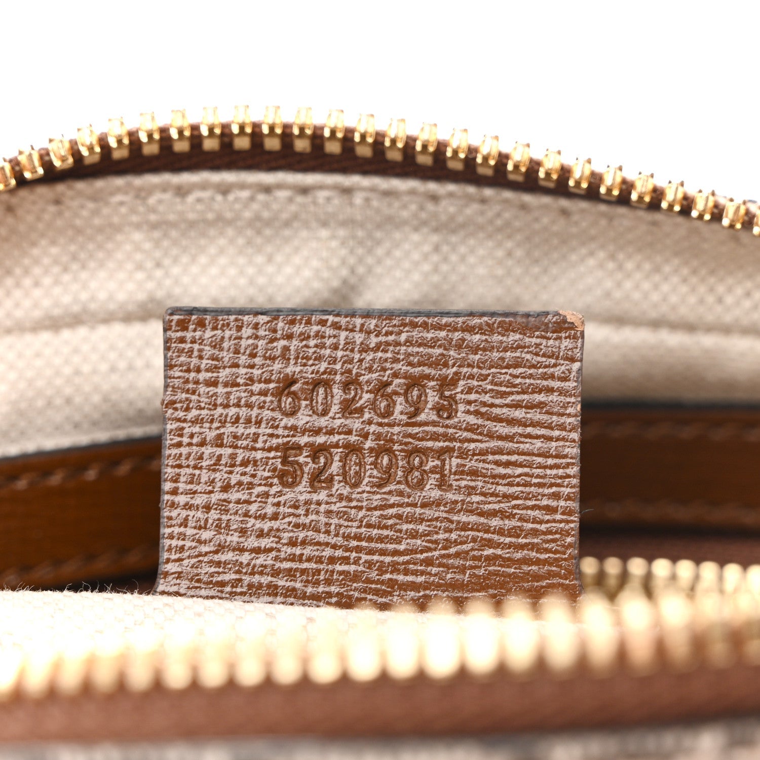 GG Supreme Monogram Azalea Calfskin Fake/Not Small Retro Interlocking G Belt Bag 90 36 Beige Ebony Brown Sugar