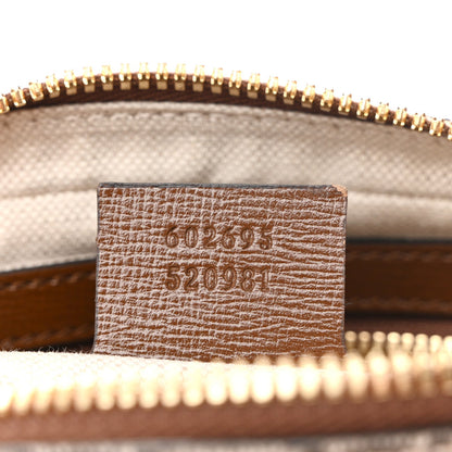 GG Supreme Monogram Azalea Calfskin Fake/Not Small Retro Interlocking G Belt Bag 90 36 Beige Ebony Brown Sugar