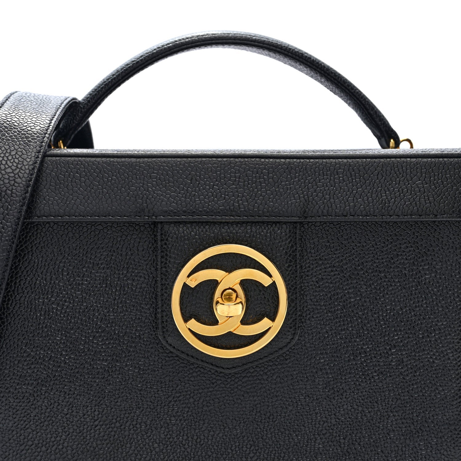 Caviar Vanity Train Case Black