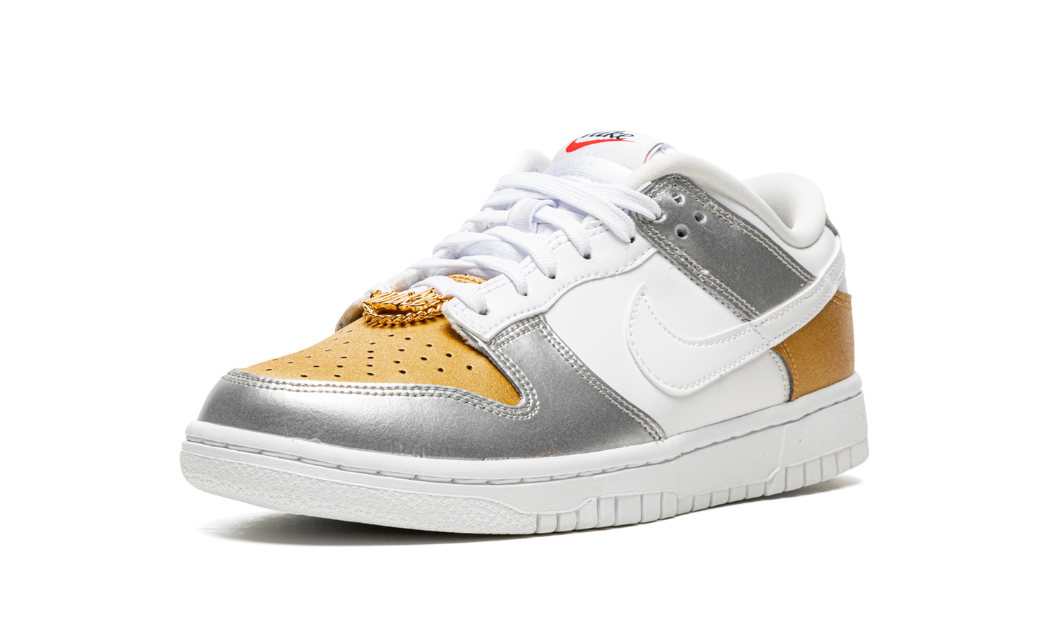 DUNK LOW WMNS "Gold White Silver" DH4403 700