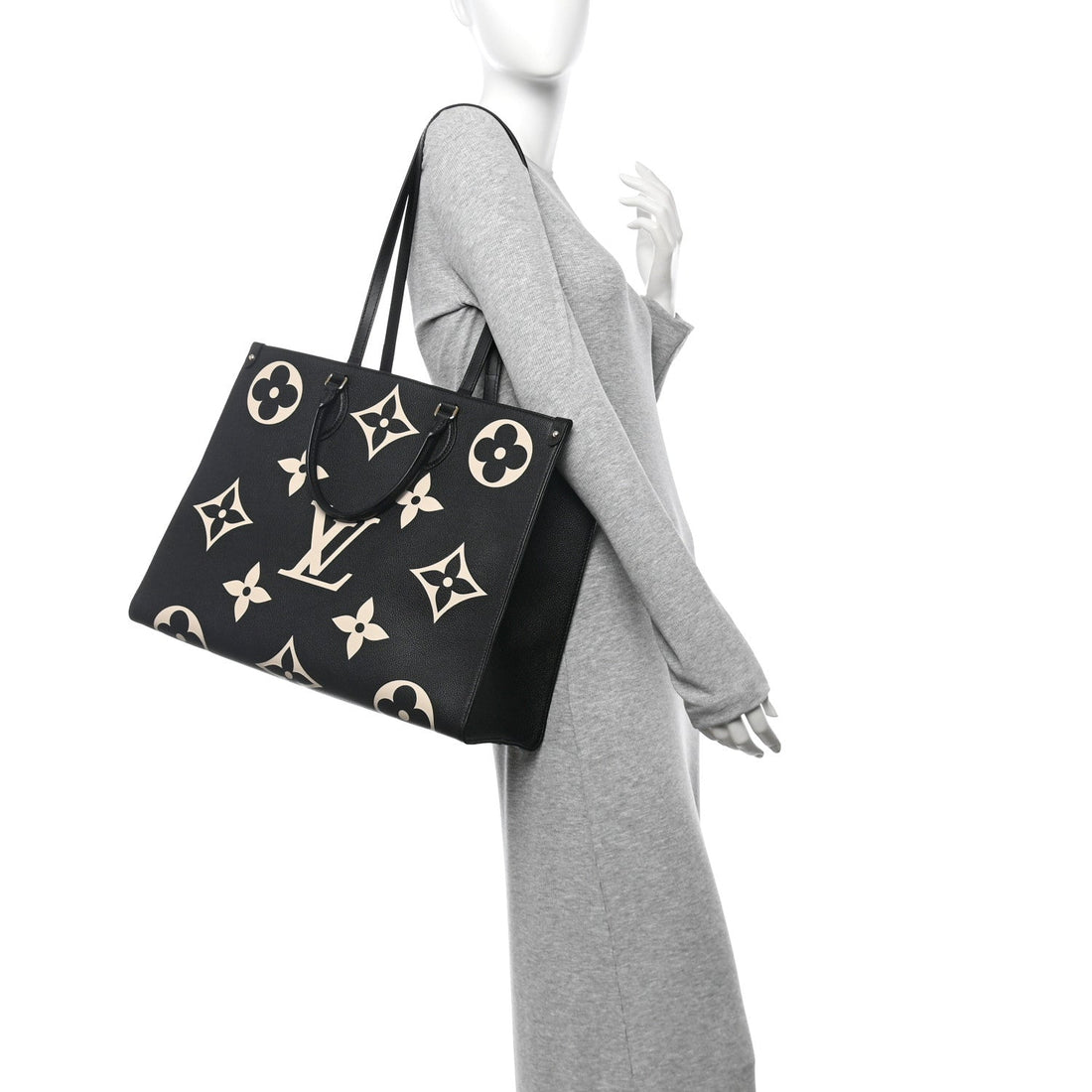 Empreinte Monogram Giant Onthego GM Black Beige