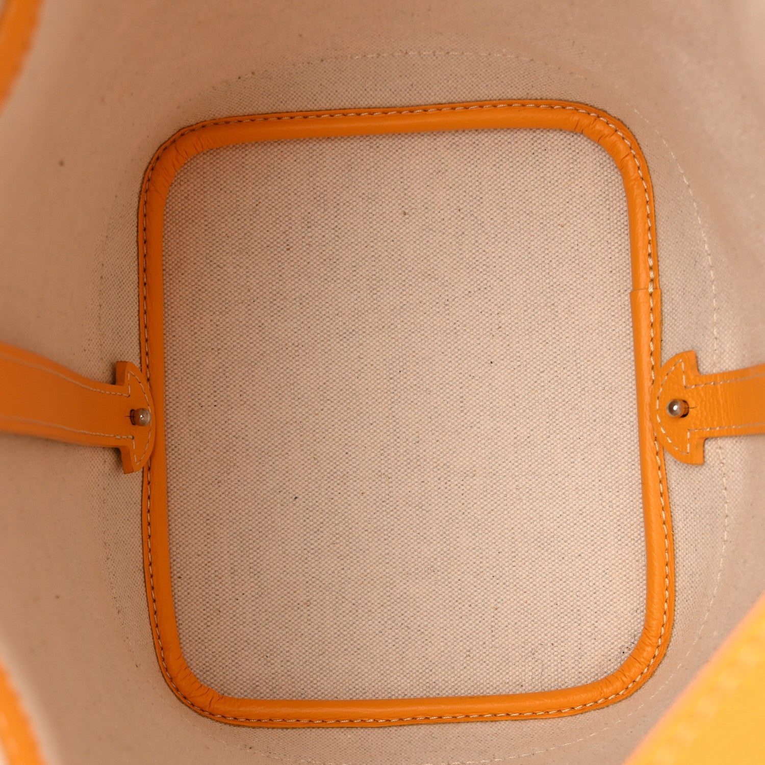 Goyardine Petit Flot Bucket Bag PM Yellow