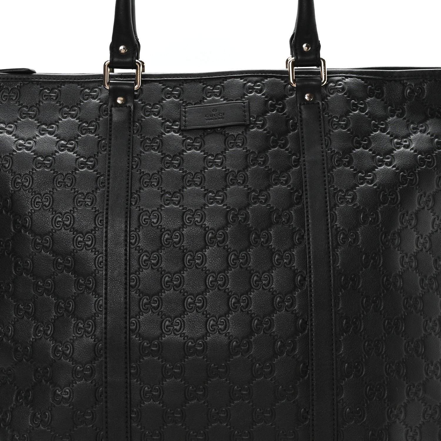 Guccissima Medium Joy Tote Bag Black