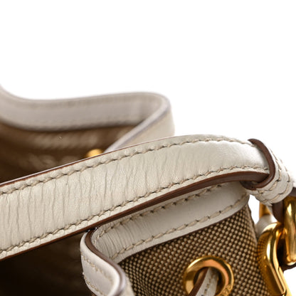 Jacquard Logo Mini Bucket Crossbody Bag Corda Talco