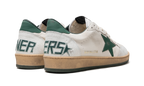 BALLSTAR NAPPA UPPER MATT LEATHER STAR CRACK TOE “WHITE GREEN”