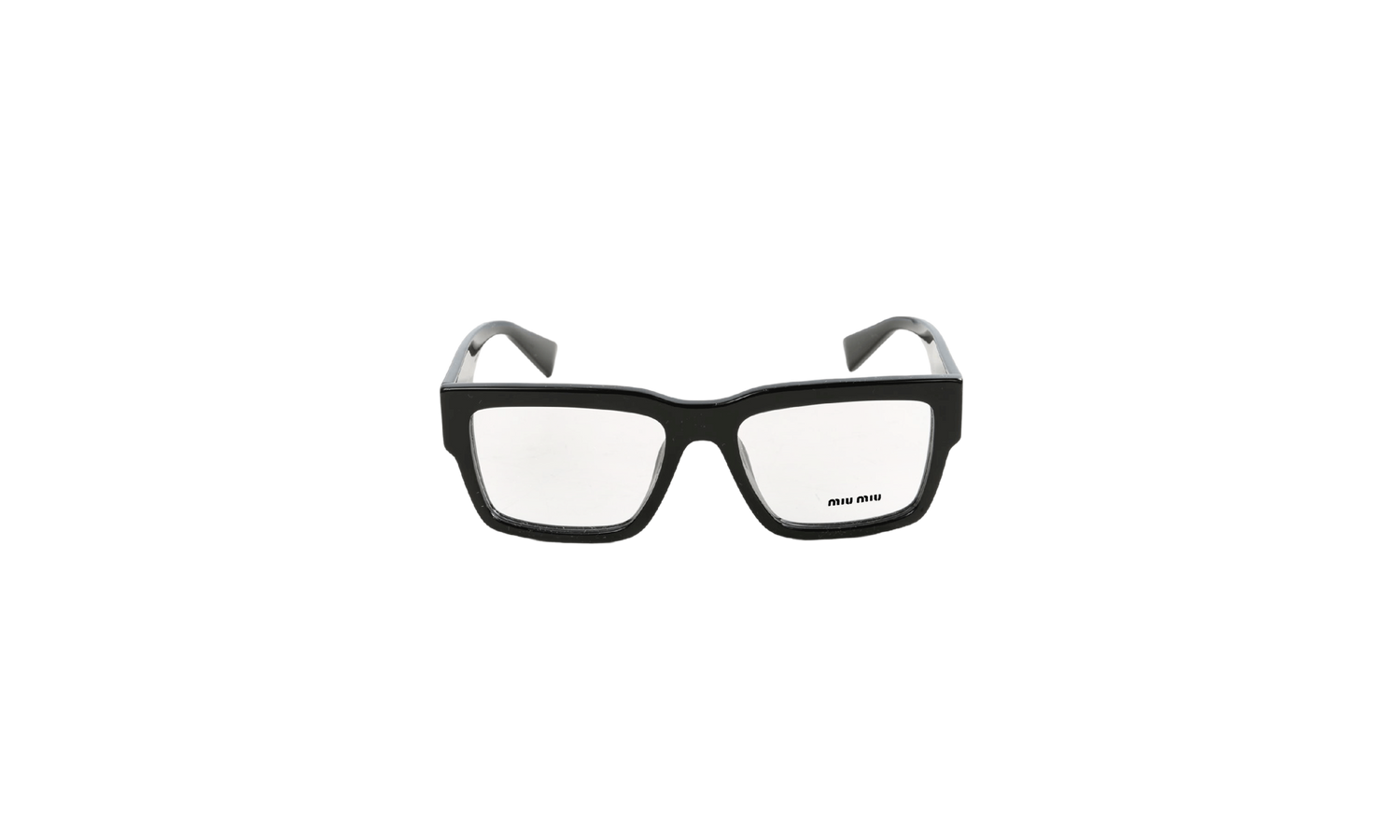 02XV Framed Clear Glasses WMNS "Black" 0MU 02XV 1AB1O1